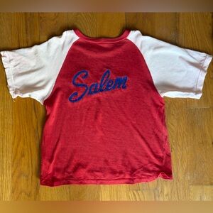 Vintage 1950’s sports jersey. Salem 7.